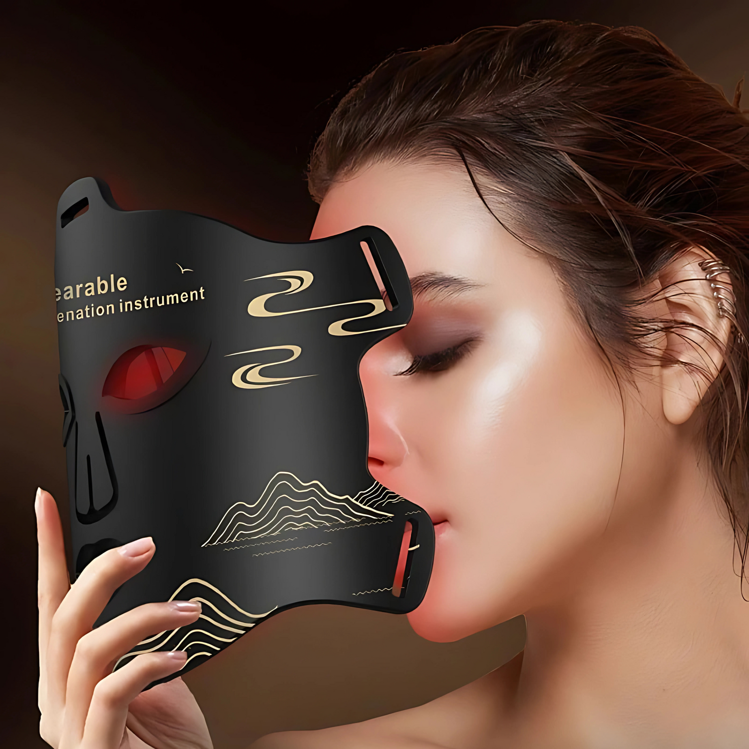 Masque LED Anti-Âge & Éclat Souple 4 Couleurs