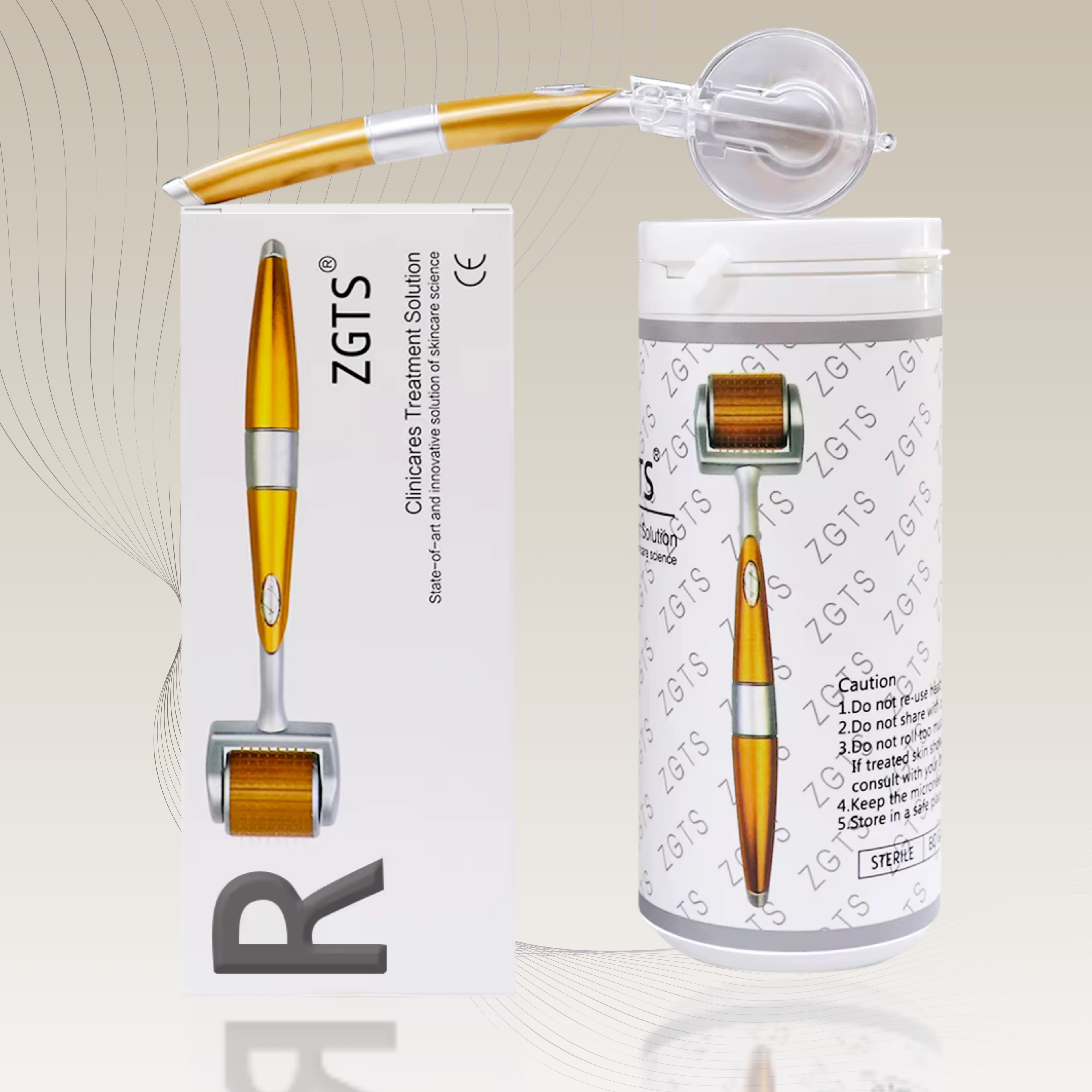 Derma-Roller ZGTS 192 Aiguilles