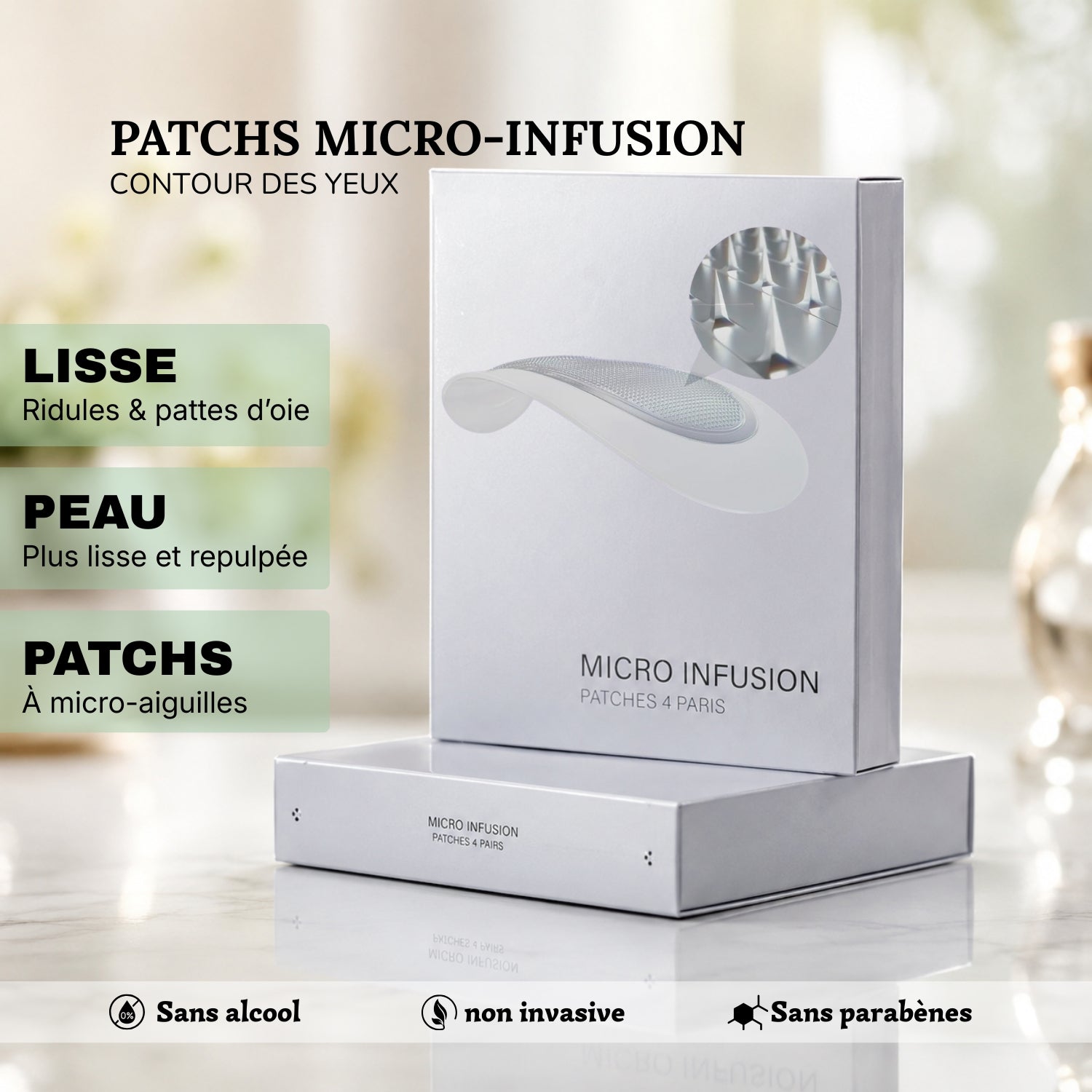 Patchs Micro-Infusion à Micro-Aiguilles