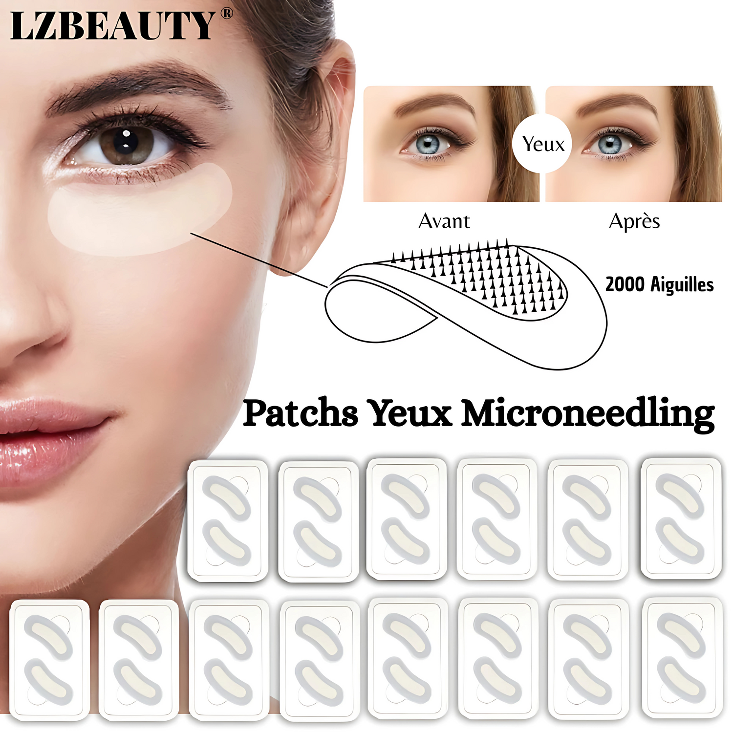 3 Paires de Patchs Contour des Yeux OFFERTES