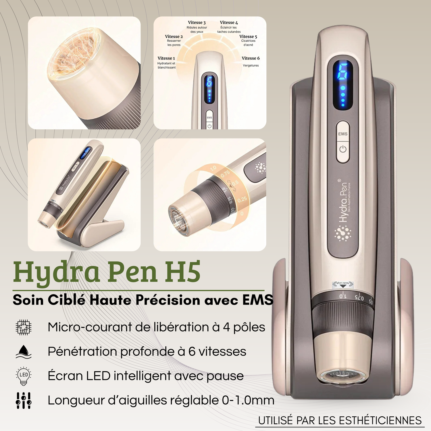 Hydra Pen H5 + EMS 4 Pôles