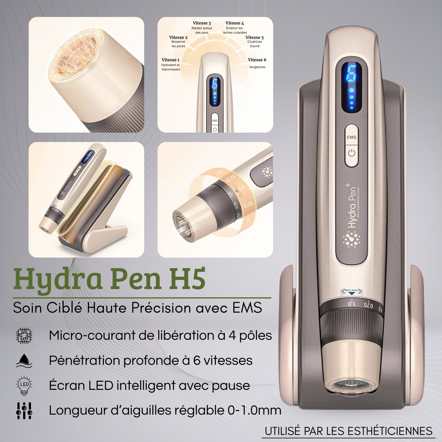 قلم هيدرا H5 + EMS 4 أقطاب