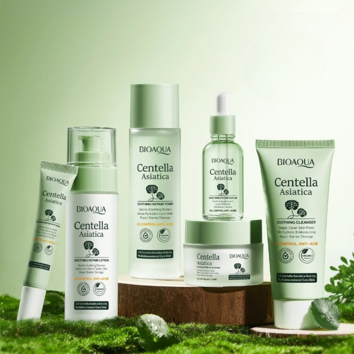 BIOAQUA – Coffret Skincare 6 en 1 à la Centella Asiatica