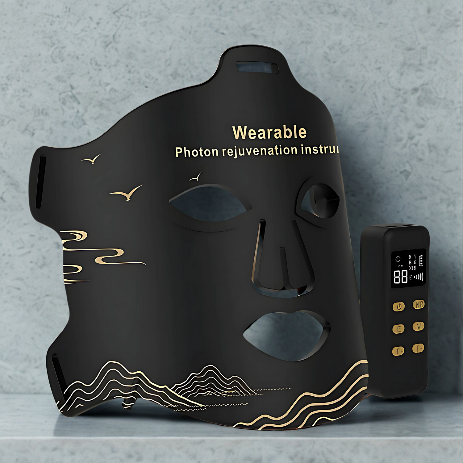 Masque LED Anti-Âge & Éclat Souple 4 Couleurs