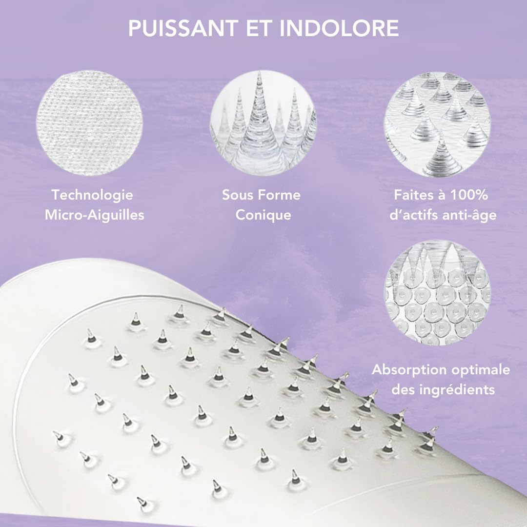 Patchs Contour Des Yeux à Micro-Aiguilles